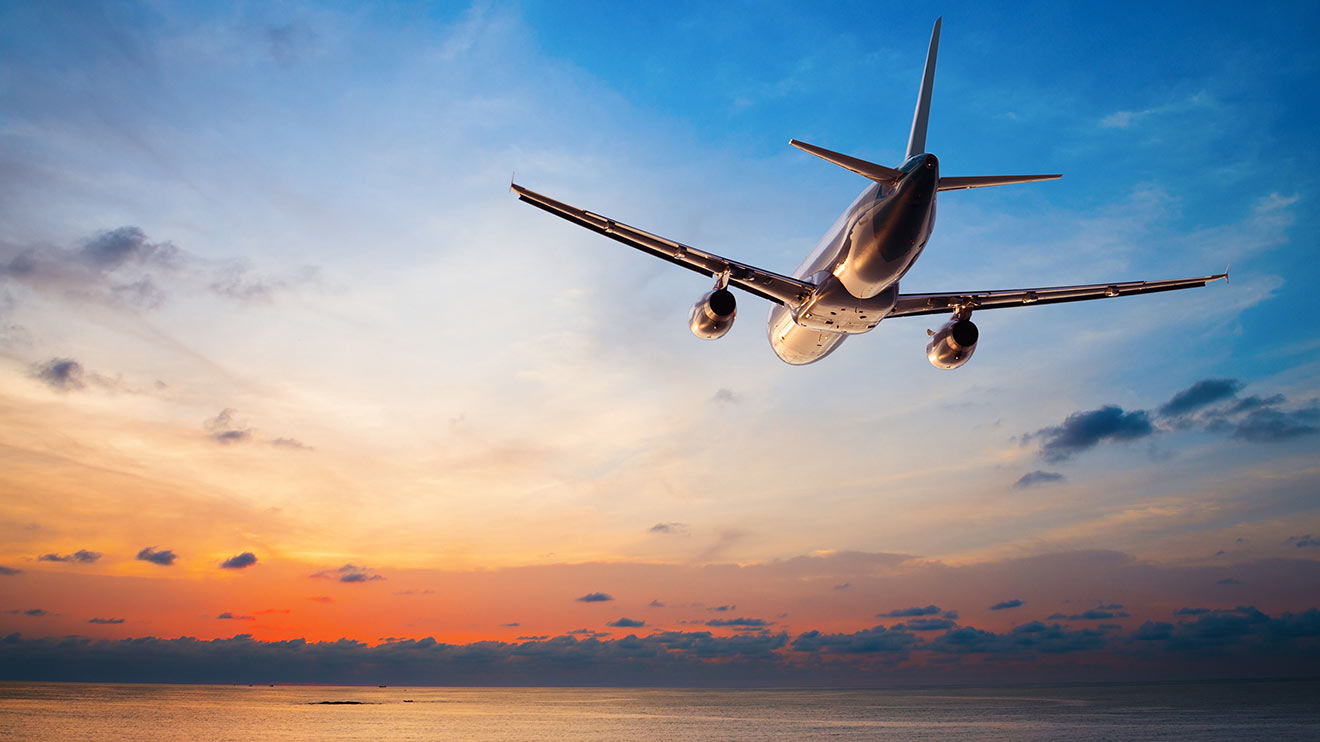 Domestic flight to Seychelles islands